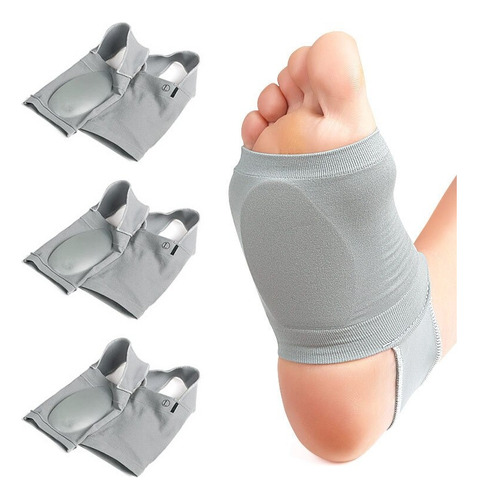 Plantilla Silicona Almohadilla Compresion Pie Plano + Dolor