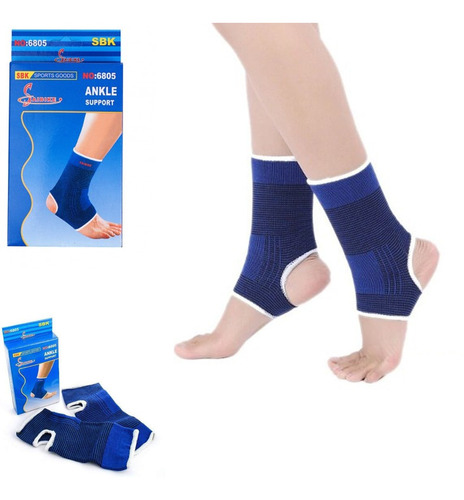 Tobillera Elastica Compresion Esguince Tendinitis Par Crazy 