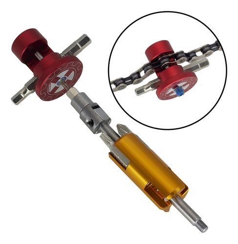 Herramienta De Reparación Portátil 6 En 1 T25 De Rojo