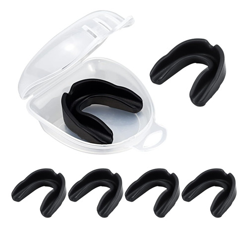 5 Pack Kids Mouth Guard For Sports, Menoly Boys Girls Mouthg