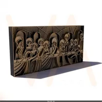Comprar Vetor, Santa Ceia Multi Camadas, Cnc Laser