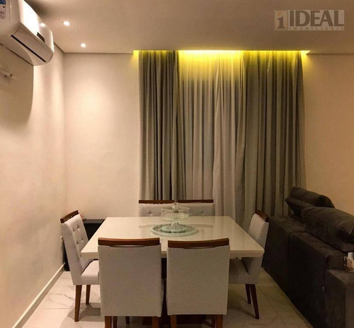 Apartamento Com 2 Dormitórios À Venda, 72 M² Por R$ 380.000,00 - Boqueirão - Santos/sp - Ap2731