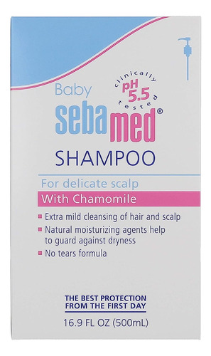 Shampoo Para Bebe Sebamed Manzanilla Ph 5.5 Aprobado 500 Ml