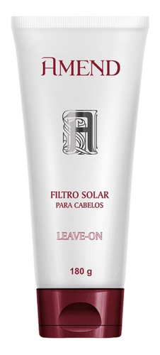 Filtro Solar Amend Para Cabelos Tingidos 180g