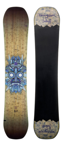 Prancha De Snowboard Freestyle E All Mountain Endzone 500 Cor Marrom 151 Cm