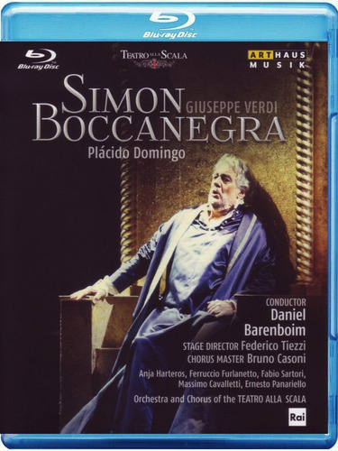 Verdi: Simón Boccanegra, Plácido Domingo, Ópera Blu Ray