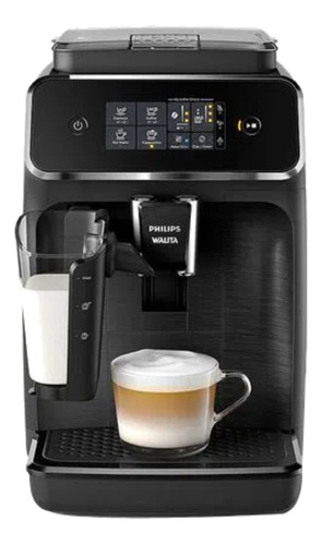Cafeteira Philips Walita Serie 2200 EP2230 super automática preta expresso 110V