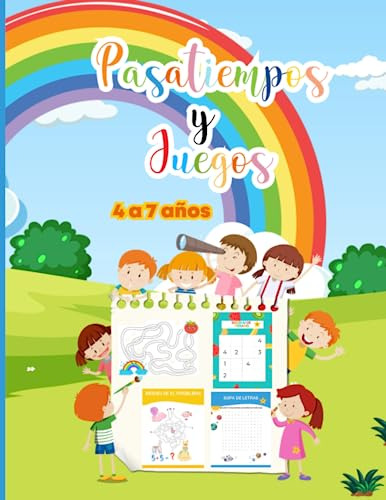 Mi Primer Libro De Juegos Y Pasatiempos Para Niños De 4 A 7