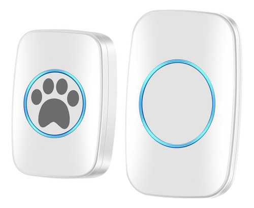 Timbre Para Perro Con Botón Táctil Con 60 Melodías,