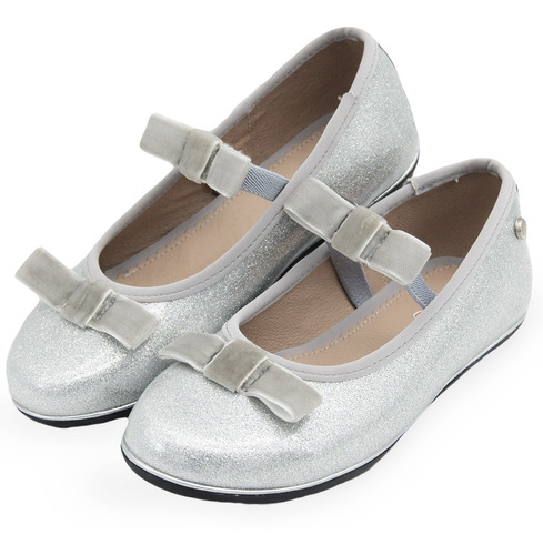 Balerina Niña Marca Chabelo Color Plata Resorte 15-21