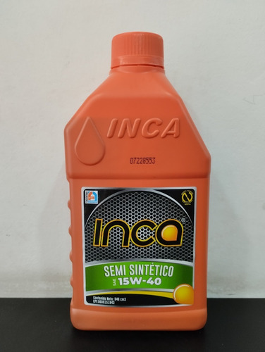 Aceite Inca 15w40 Semi Sintético