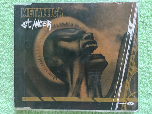 Eam Cd Maxi Single Metallica St. Anger 2003 + Video Europeo