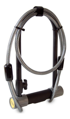 Imagen 1 de 4 de Candado De Bicicleta O Moto En U Endurecido Marca Yale