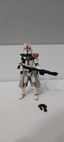Raro Star Wars Revenge The Sith Clone Commander Red Hasbro . (Usado)