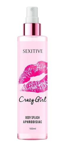 Body Splash  Femenino Afrodisiaco Crazy Girl Sexitive