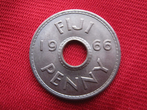 Fiji 1 Penny 1966
