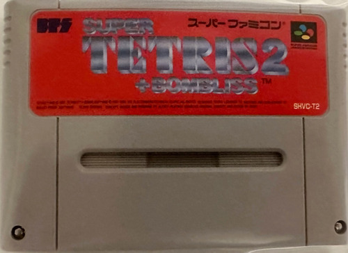 Jogo Super Tetris + Bombliss 2 Original, Super Famicom  Snes