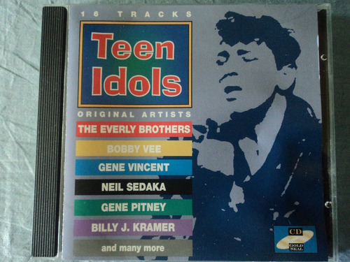 Cd-teen Idols:16 Tracks:rock And Roll:original:importado