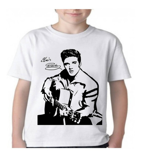 Camiseta Camisa Elvis Presley Infantil 