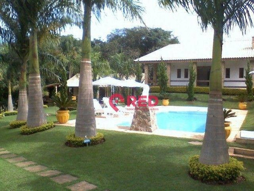 Imagem 1 de 17 de Chácara Com 5 Dormitórios À Venda, 2117 M² Por R$ 1.200.000,00 - Condomínio Riacho Fundo - Araçoiaba Da Serra/sp - Ch0093