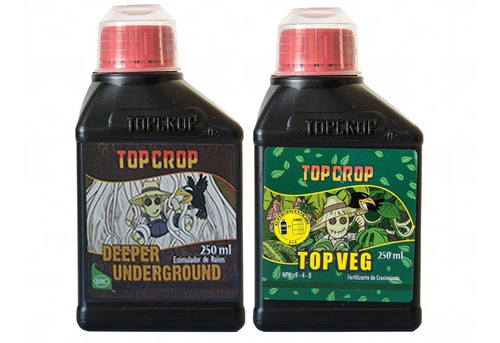 Top Crop Underground Veg Crecimiento Fertilizantes 250 Ml 