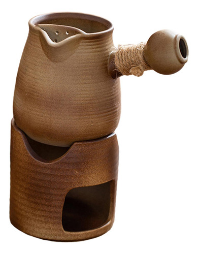 Tetera De Cerámica Infusor De Té Y Calentador De Tetera, L