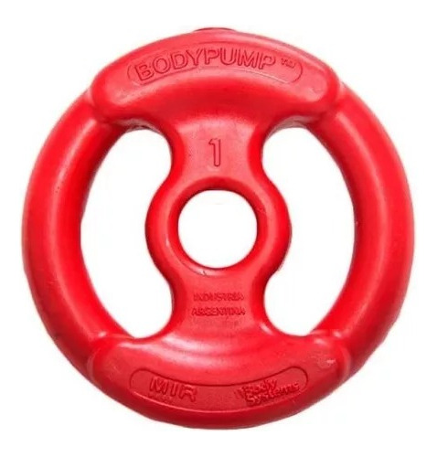 Disco Plastico Mir Fitness 1 Kg Crossfit Body Pump