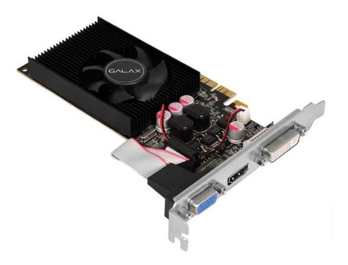 Imagem 2 de 7 de Placa De Video Galax Geforce Gt 210 1gb Ddr3 Low Profile