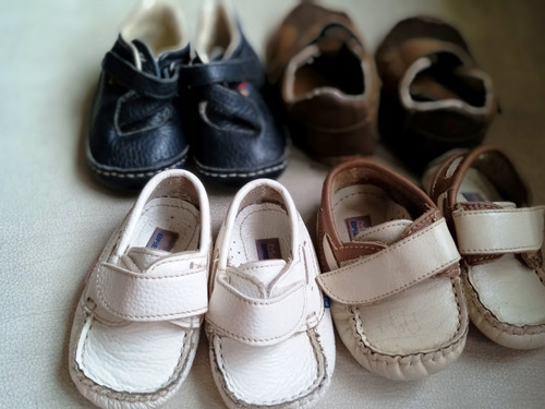 Zapatos De Bebe Rn Y Talla 1