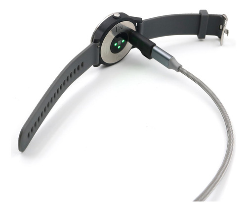 2 Adaptador De Cargador Usb 3.1 Compatible Con Garmin Fenix