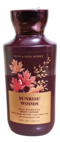  Body Lotion Sunrise Woods Bath & Bodyworks