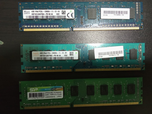 Memoria Ram Ddr3 4 Gb Pc 1600mhz