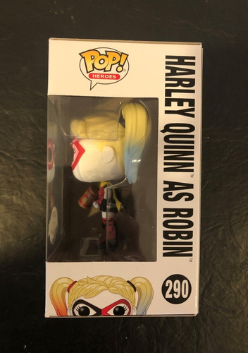 Funko Pop! Harley Quinn As Robin #290 Special Edition