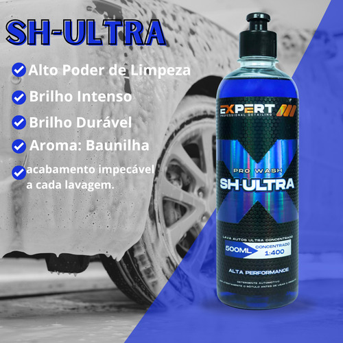 Limpeza Sh Concentrado Ultra Automotivo 500ml - Expert