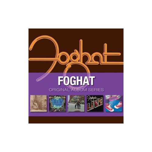 Foghat Original Album Series Usa Import Cd X 5 Nuevo