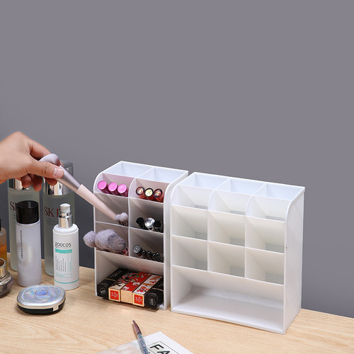 13 Grid Grey - Porta-canetas Organizador De Mesa Com Vários