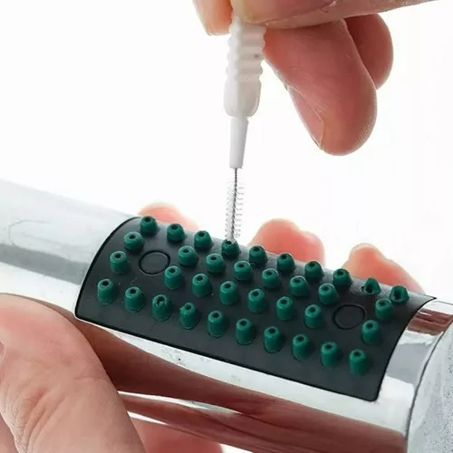 40 Escova Desentupir Chuveiro Microfibra Limpeza Eficaz