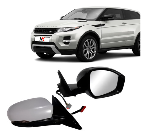 Retrovisor Externo Evoque 2014 15 16 17 18 19 A 2022 Direito