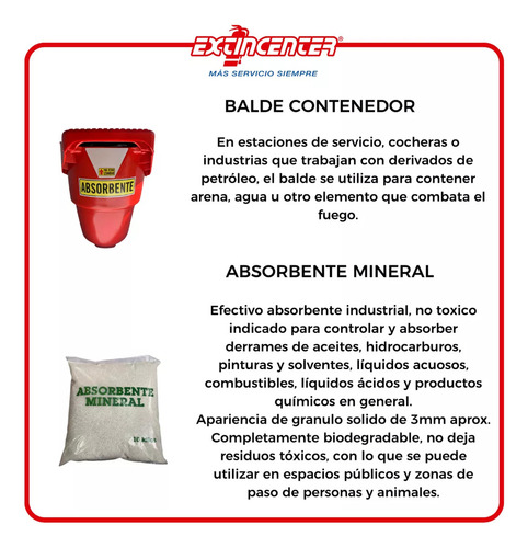 Pack Antiderrame Absorbente 10 Kilogramos + Balde Contenedor Absorbente No Toxico Biodegradable Indicado Para Absorber Derrames Quimicos Combustibles Balde No Se Deforma Ni Oxida Carga 10 A 12 Kilos