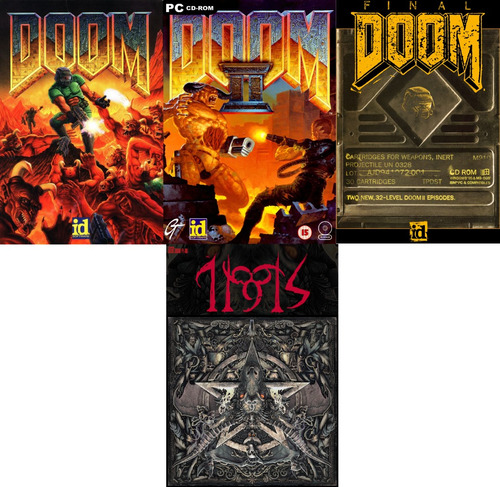 Pack Doom Clasicos | 1 + 2 + Final + Sigil