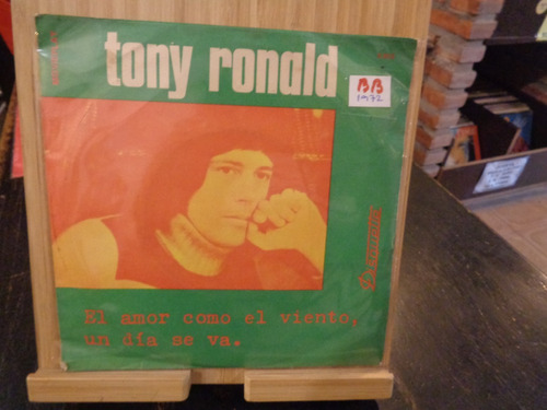 Tony Ronald El Amor Como El Viento Vinilo Simple Pop R