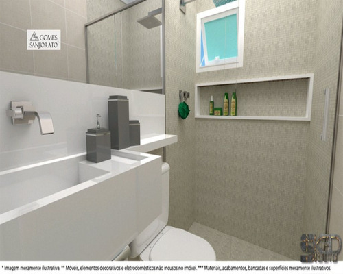 Apartamento A Venda No Bairro Vila Pires Em Santo André - Sp. 1 Banheiro, 2 Dormitórios, 1 Suíte, 1 Vaga Na Garagem, 1 Cozinha, Área De Serviço, Sala De Estar, Sala De Jantar. - 2629 - 34724746