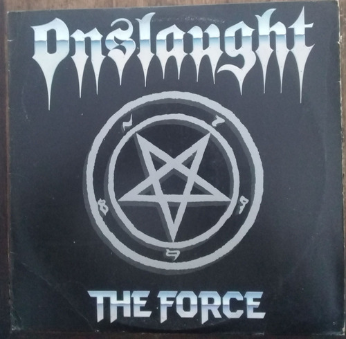 Lp Vinil (nm) Onslaught The Force Ed Br 1987 C/enc Capa (vg+