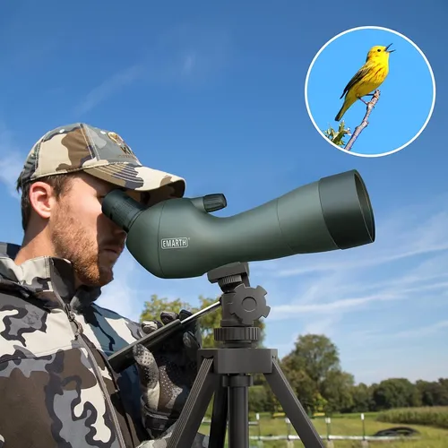 Emarth 20-60x60ae Escopo Observação Angular 45 Graus+ Tripé