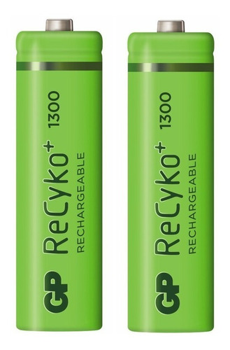 Baterías Pilas Aa De 1300 Mah Recargables Recyko Gp (1045)