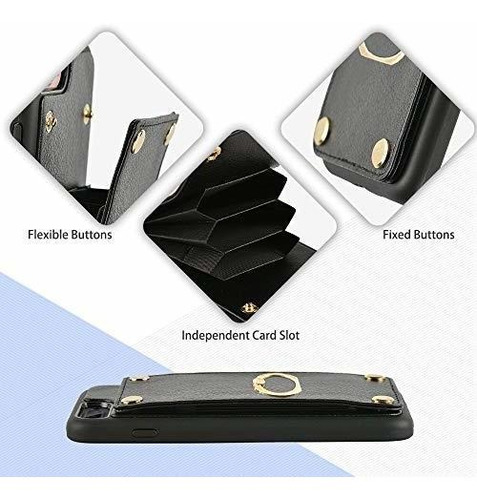 Estuche Cartera Para iPhone 8 Plus 7 Protectora