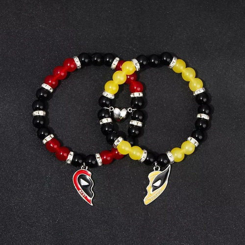 4 Piezas Pulsera Para Deadpool Y Wolverine Juegonew 2024 New