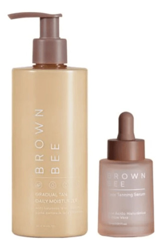 Brown Bee Combo Gradual Tan Lotion + Serum Facial H7