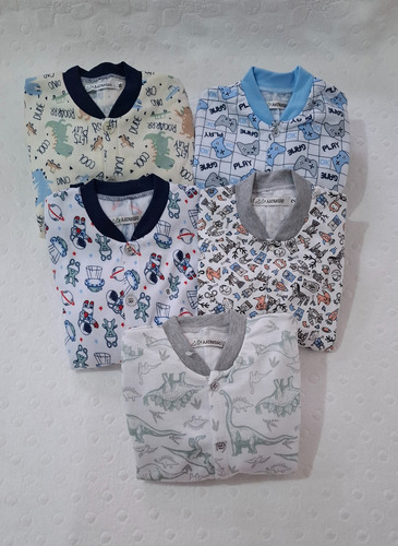 Pijama Infantil Manga Longa Macacão Flanelado Inverno Menino Branco Com Azul-aço Videogame 06