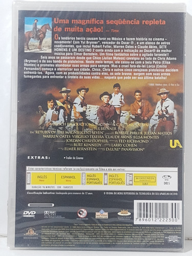 Dvd Sete Homens E Um Destino 2 - Original E Lacrado